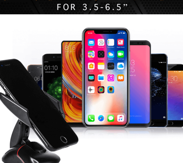 360° Transformierbare Auto-Telefonhalterung-Bella Webshop