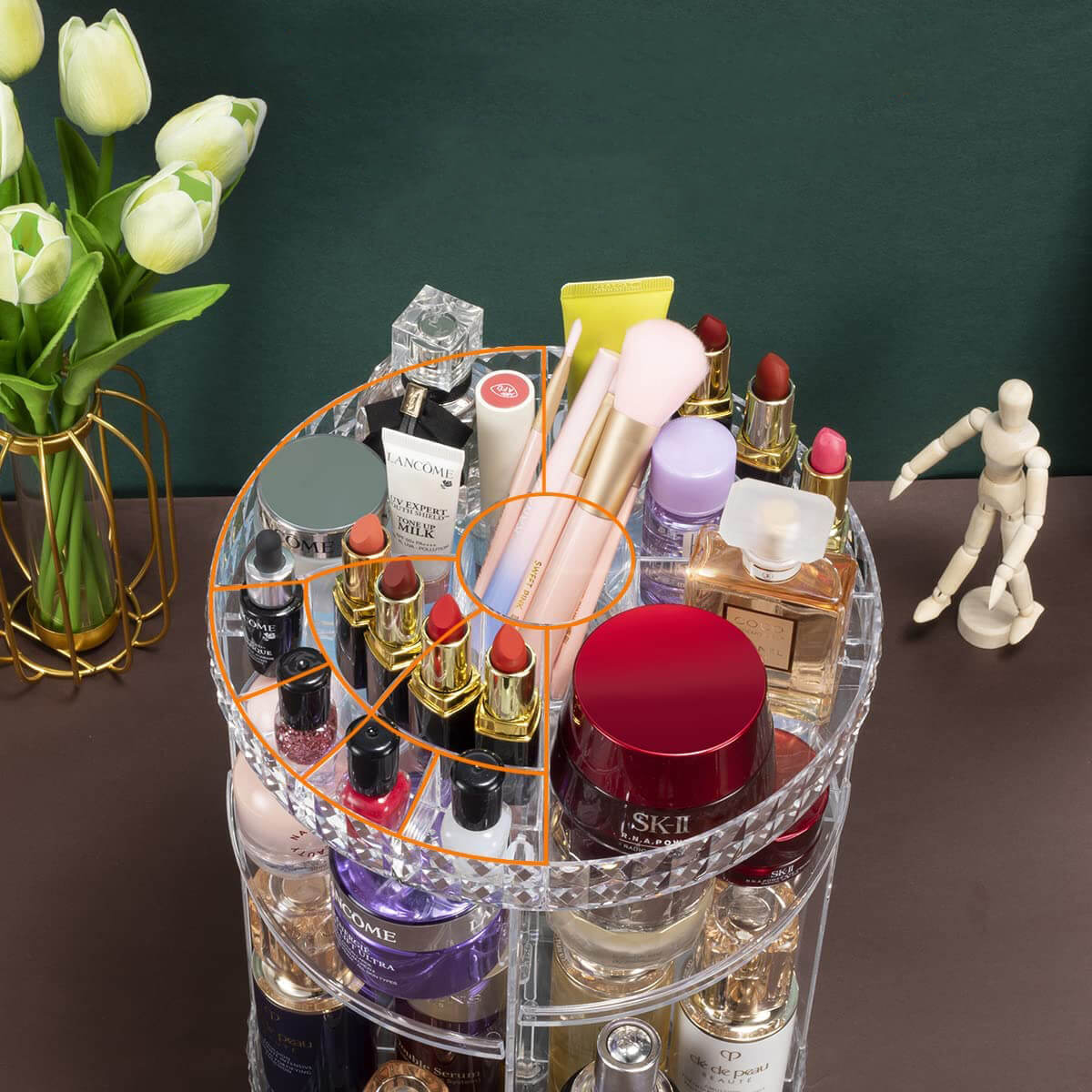 Drehbarer Makeup-Organizer-Bella Webshop