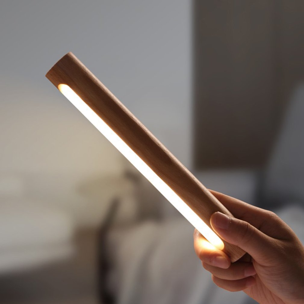 Led 360° Drehbare Wandleuchte Aus Holz-Bella Webshop