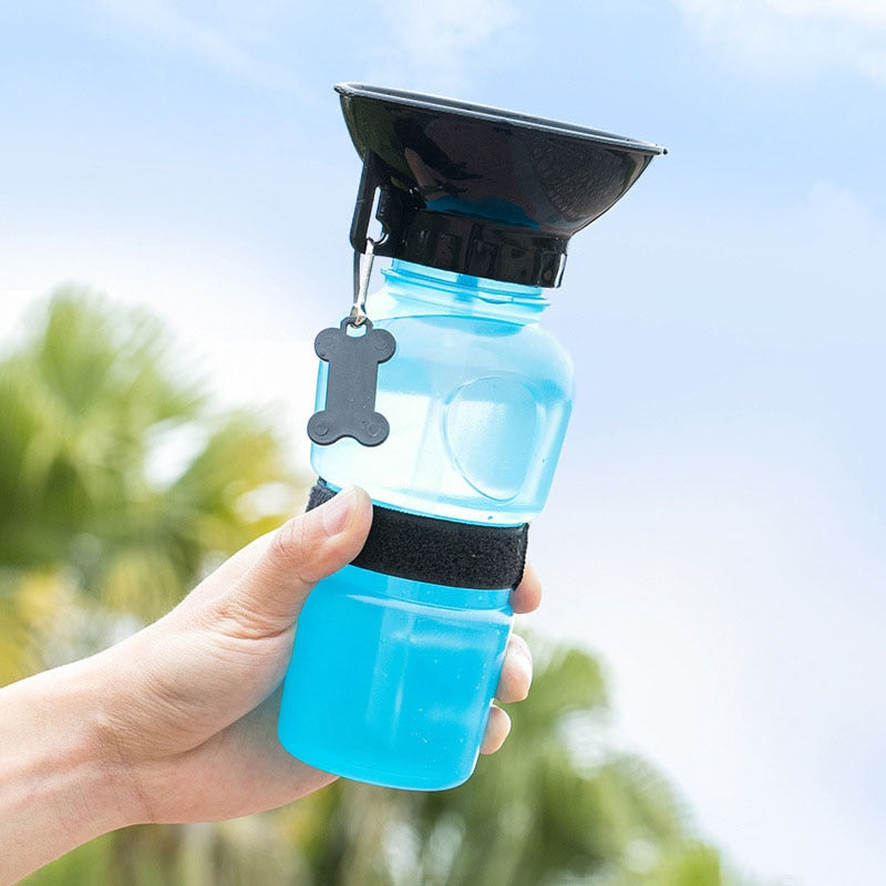 Tragbare Squeeze-Hundewasserflasche-Bella Webshop