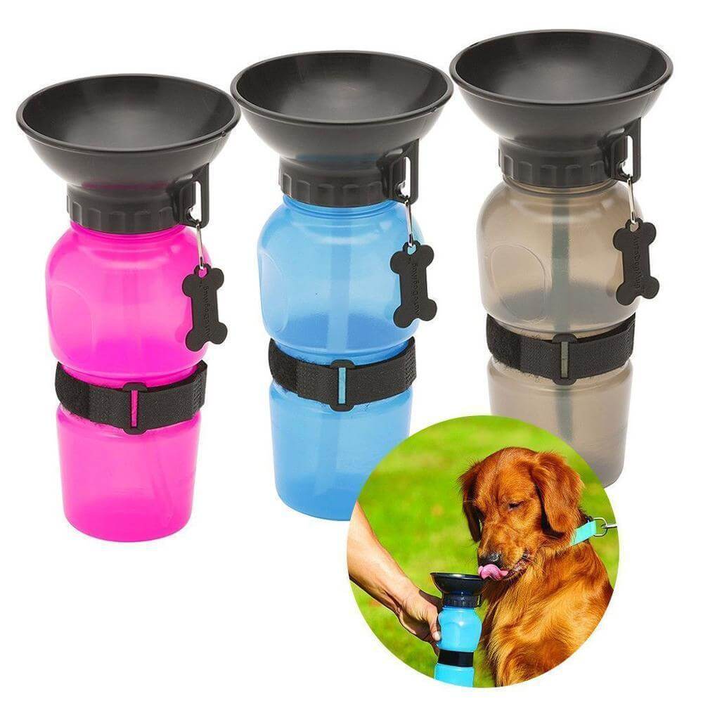 Tragbare Squeeze-Hundewasserflasche-Bella Webshop