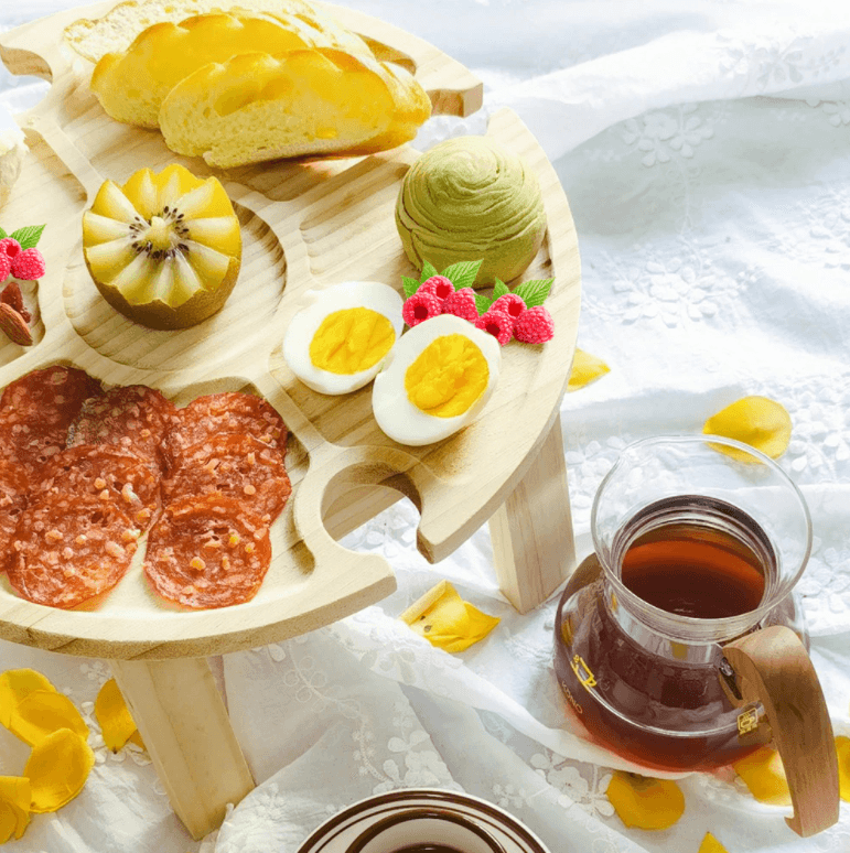 Tragbarer Picknicktisch-Bella Webshop