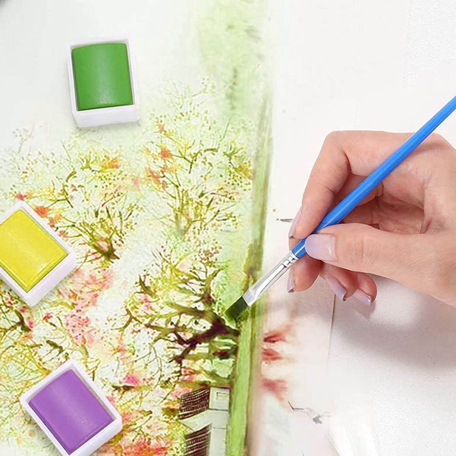 Tragbares Aquarellset-Bella Webshop