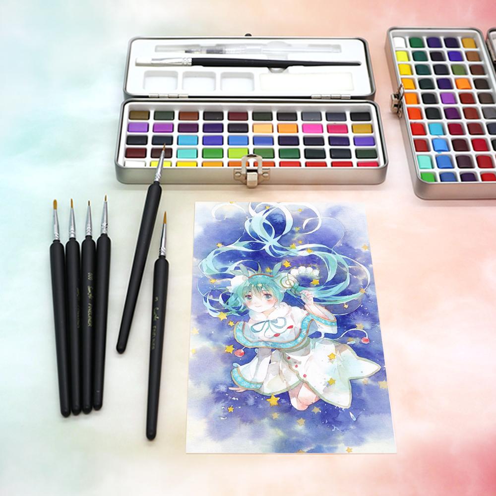Tragbares Aquarellset-Bella Webshop