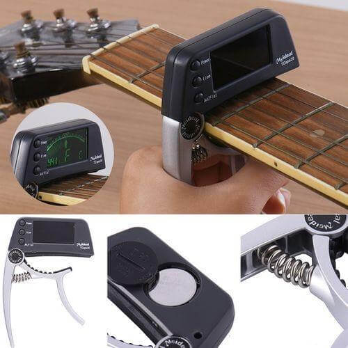 2-In-1 Gitarrenkapodaster &amp; Stimmgerät-Bella Webshop