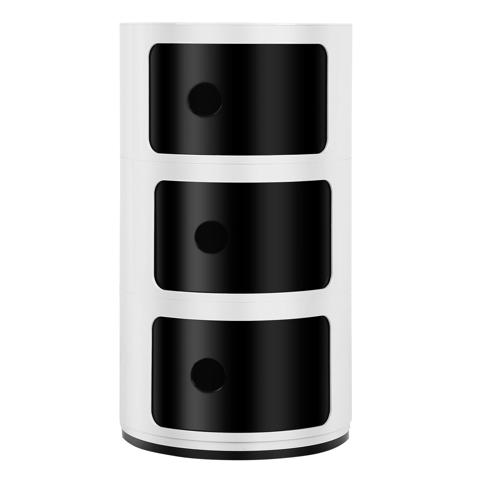 3-Stöckiger Zylindrischer Moderner Schrank-Bella Webshop