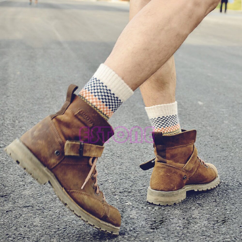 4 Paar Vintage Warme Socken-Bella Webshop