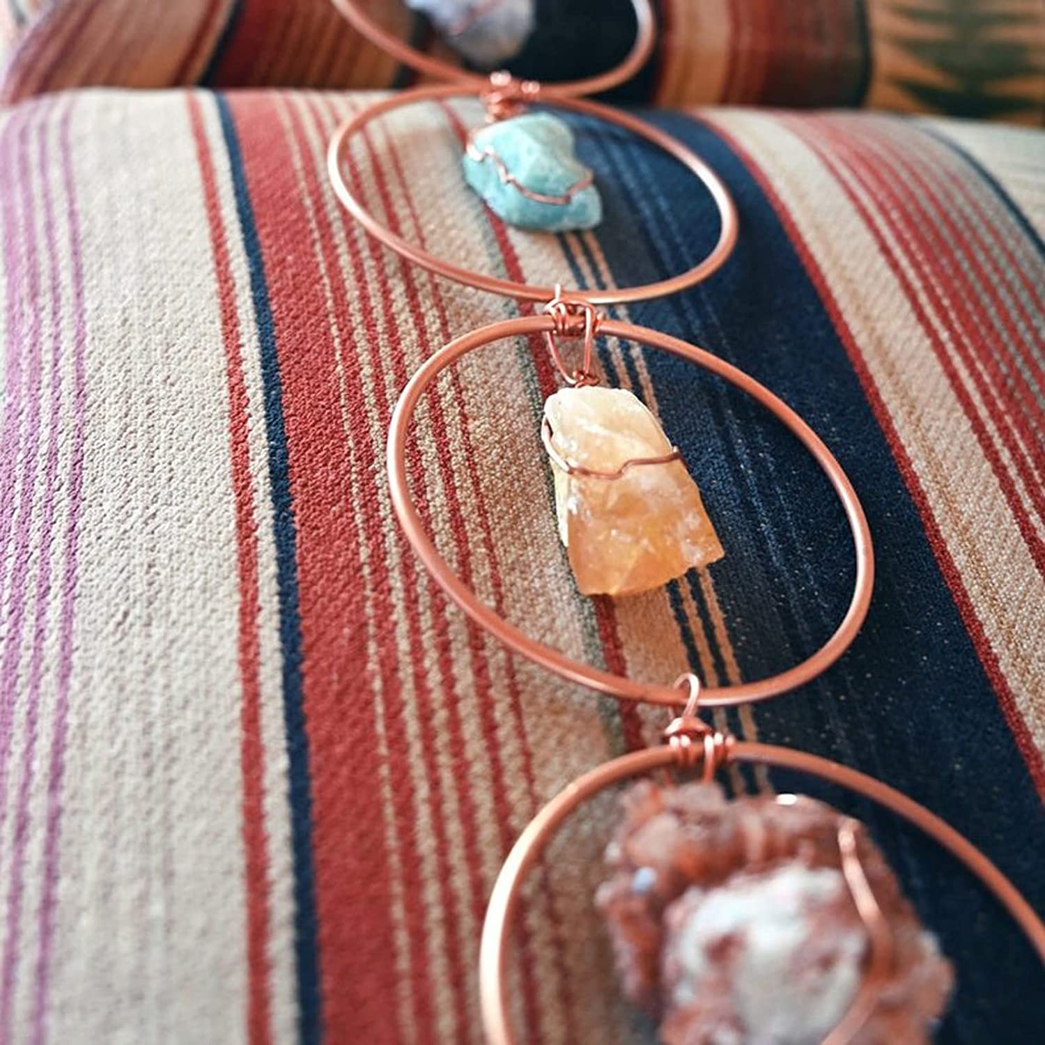 7 Chakra Edelstein Wanddekoration-Bella Webshop