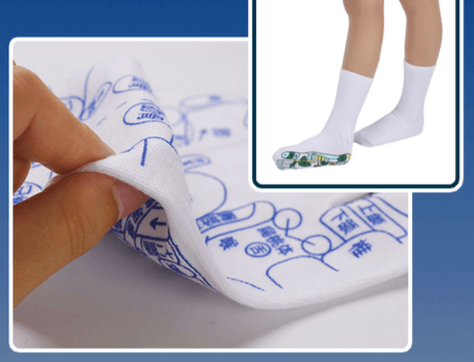 Akupressur-Reflexzonen-Socken-Bella Webshop