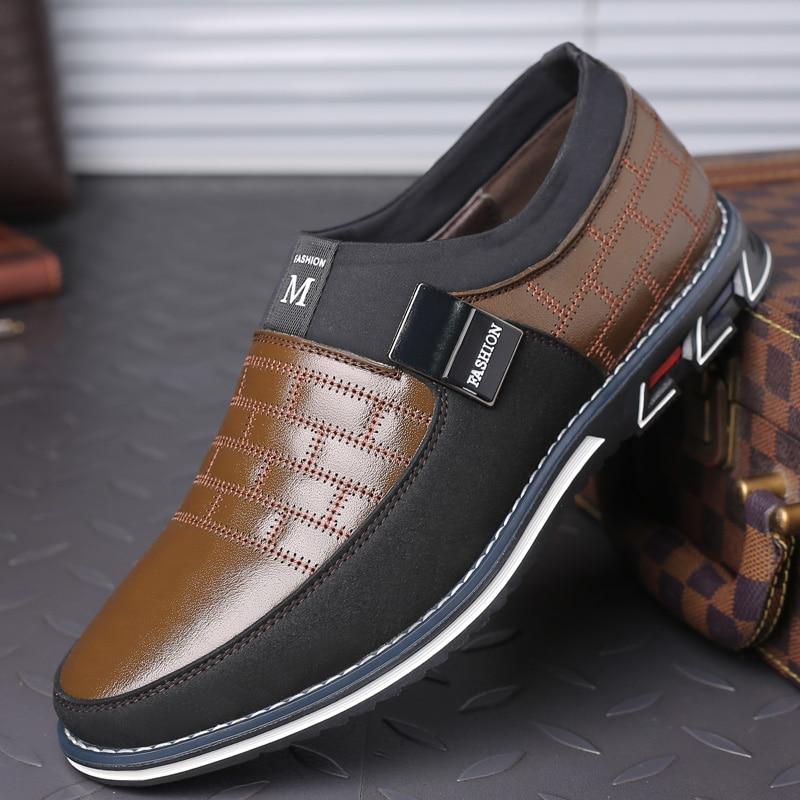 Atmungsaktive Lederschuhe Für Männer-Bella Webshop