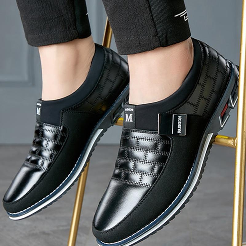 Atmungsaktive Lederschuhe Für Männer-Bella Webshop