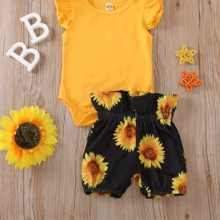 Baby-Sonnenblumen-Set-Bella Webshop