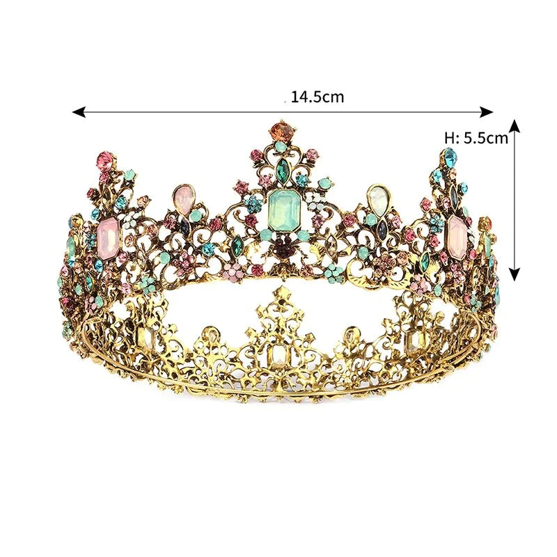 Barocke Königinnenkrone Mit Juwelen-Bella Webshop