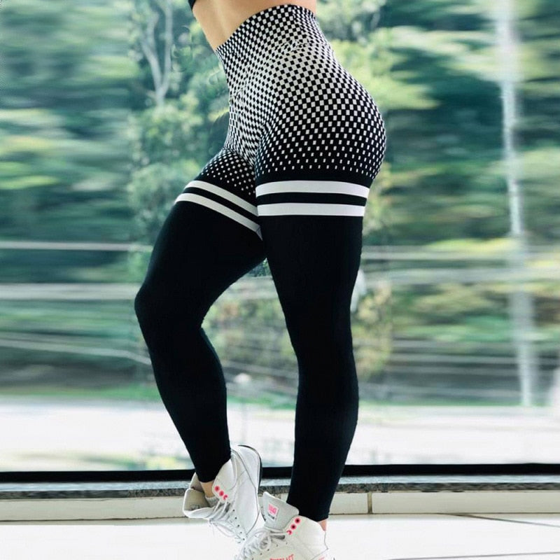 Bedruckte Leggings Mit Hoher Taille-Bella Webshop