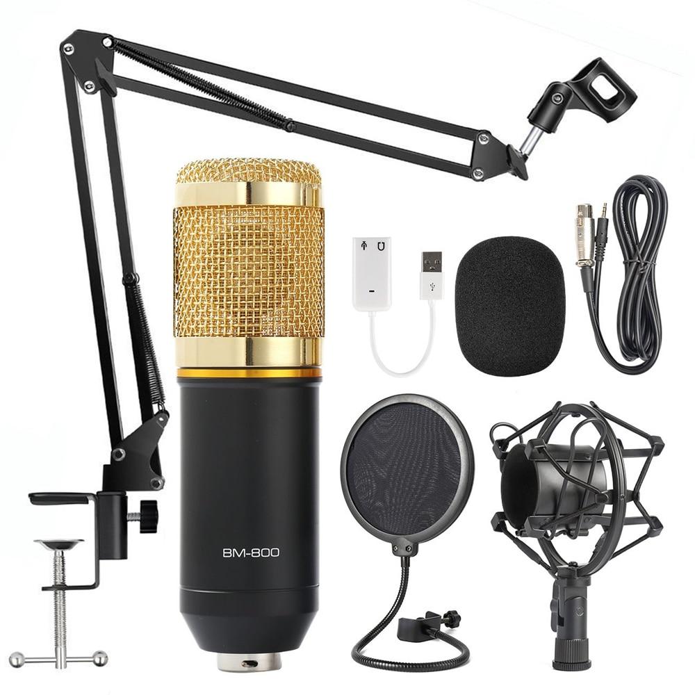 Bm800 Mikrofon-Kondensator-Set-Bella Webshop