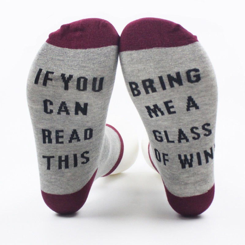 Bring Mir Wein Socken-Bella Webshop