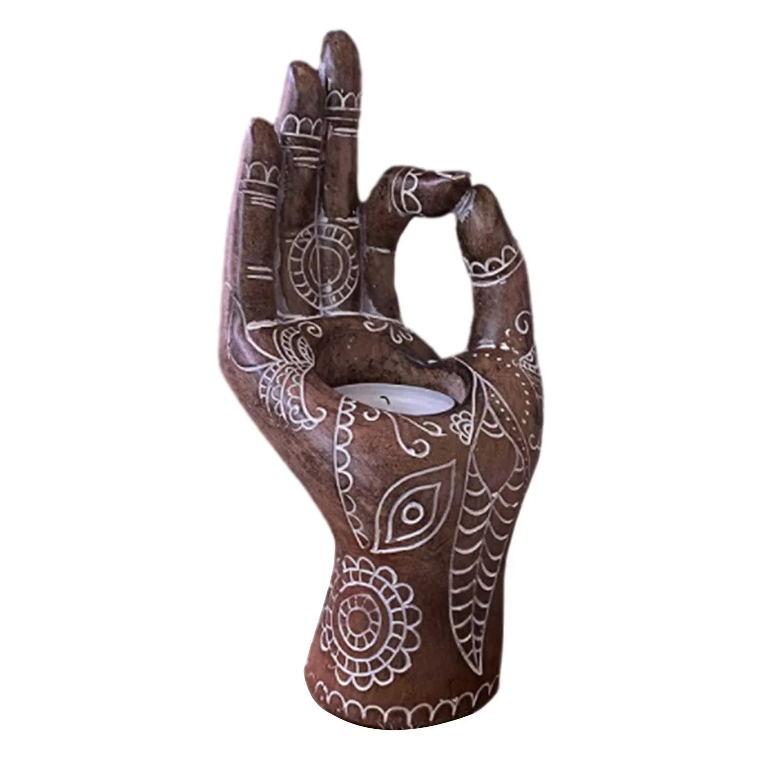 Buddha Hand Kerzenhalter-Bella Webshop