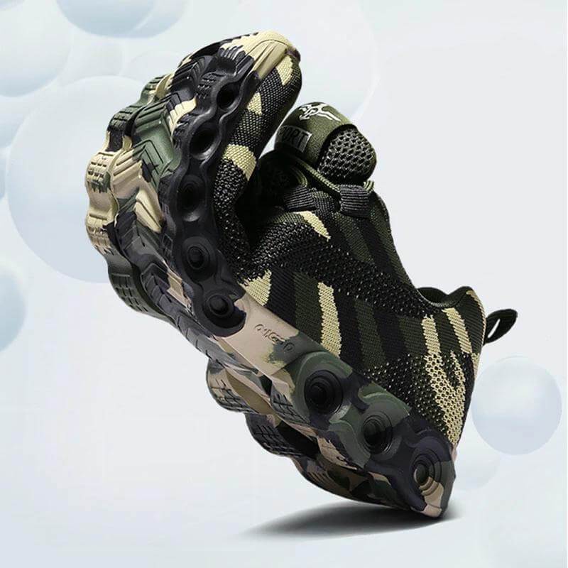Camouflage Atmungsaktive Turnschuhe-Bella Webshop