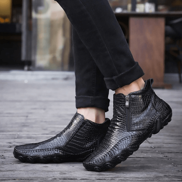 Chelsea-Stiefel Aus Rindsleder-Bella Webshop