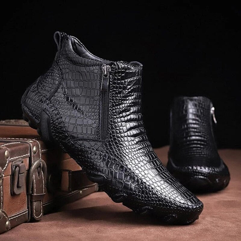 Chelsea-Stiefel Aus Rindsleder-Bella Webshop