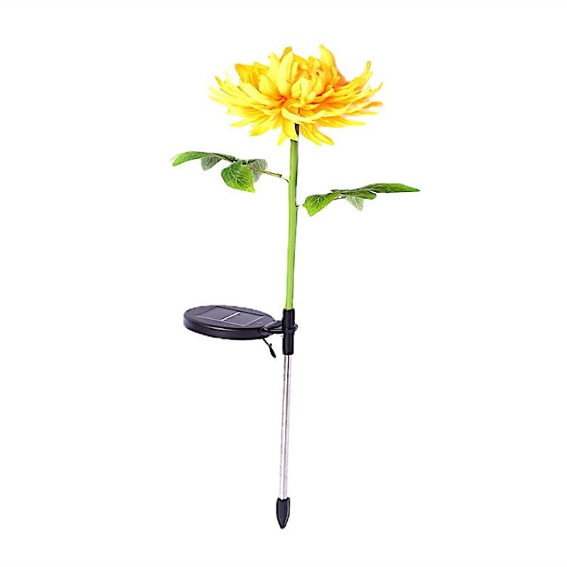 Chrysantheme Led-Solarleuchte-Bella Webshop
