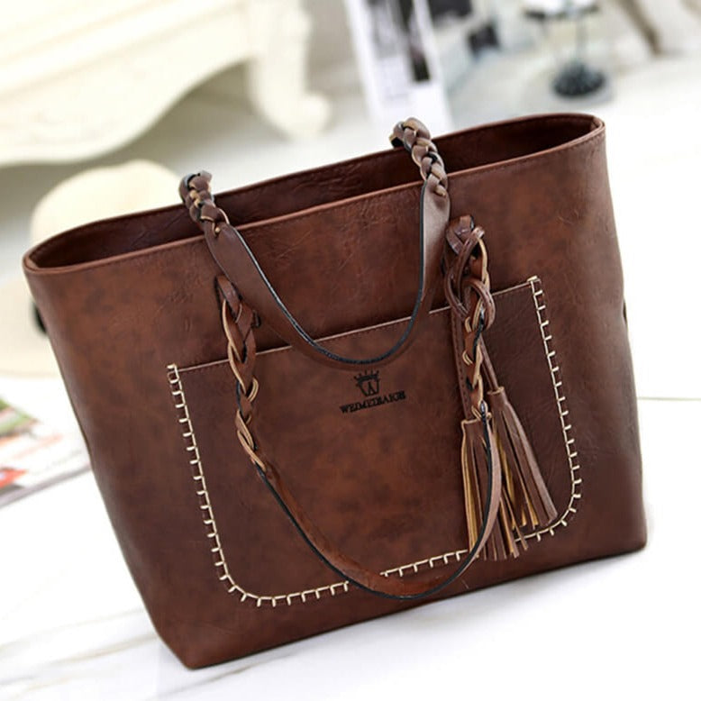 Damen Leder Umhängetasche-Bella Webshop