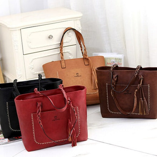 Damen Leder Umhängetasche-Bella Webshop