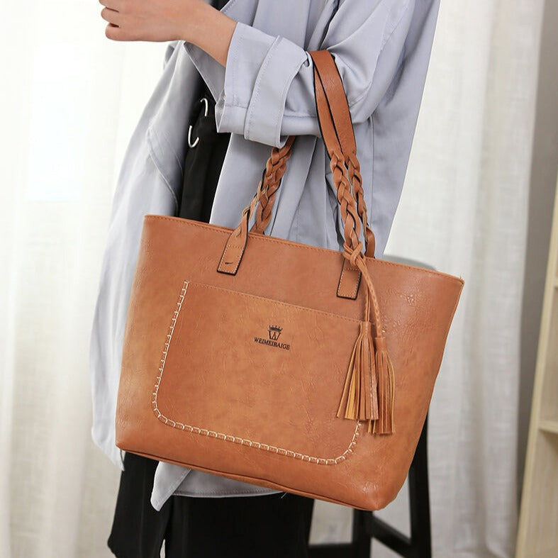 Damen Leder Umhängetasche-Bella Webshop