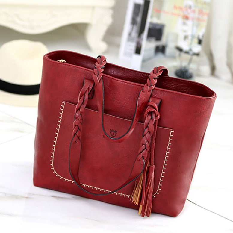Damen Leder Umhängetasche-Bella Webshop