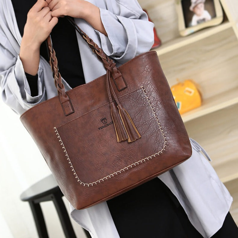 Damen Leder Umhängetasche-Bella Webshop