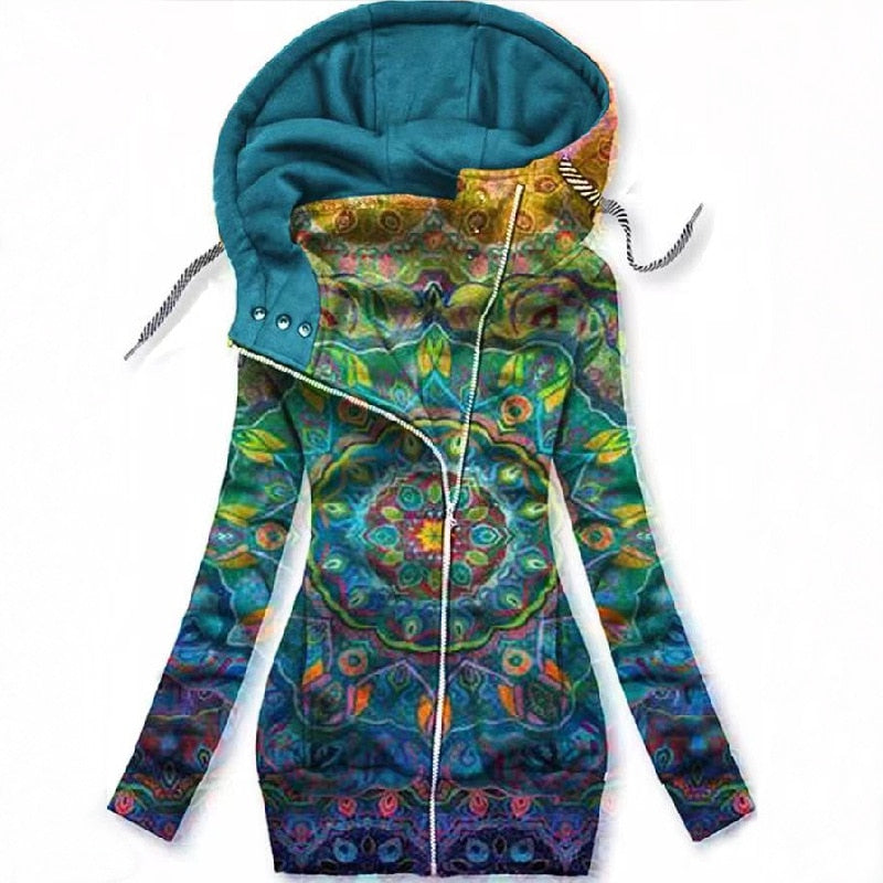 Damen Schmetterling Kunst Strickjacke Sweatshirt-Bella Webshop