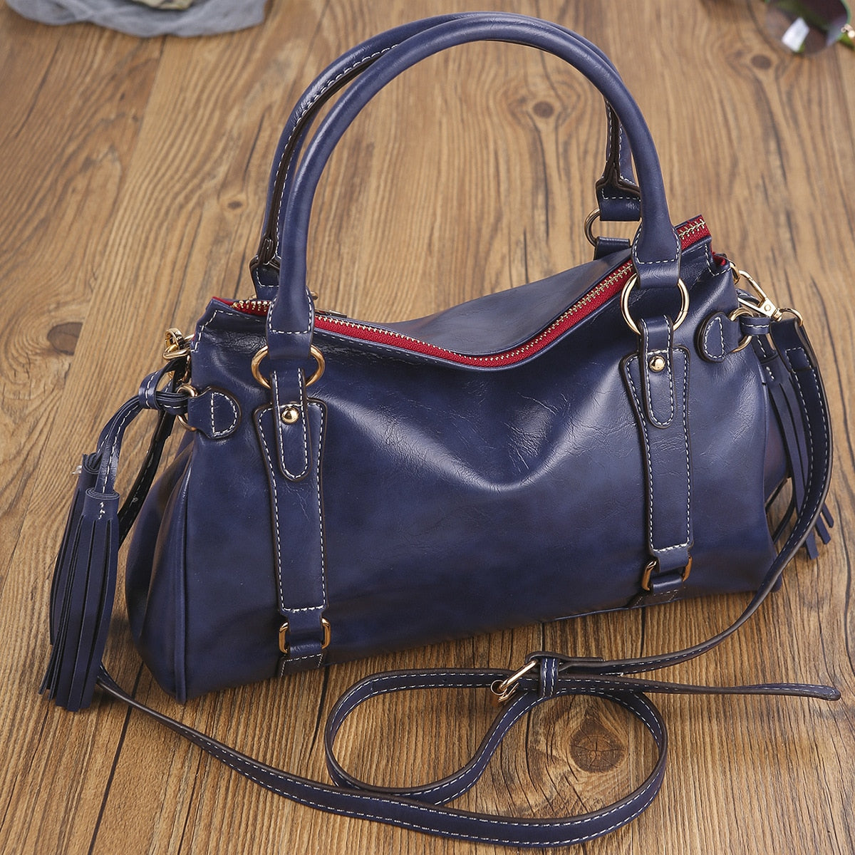 Damen-Tasche Aus Weichem Leder-Bella Webshop