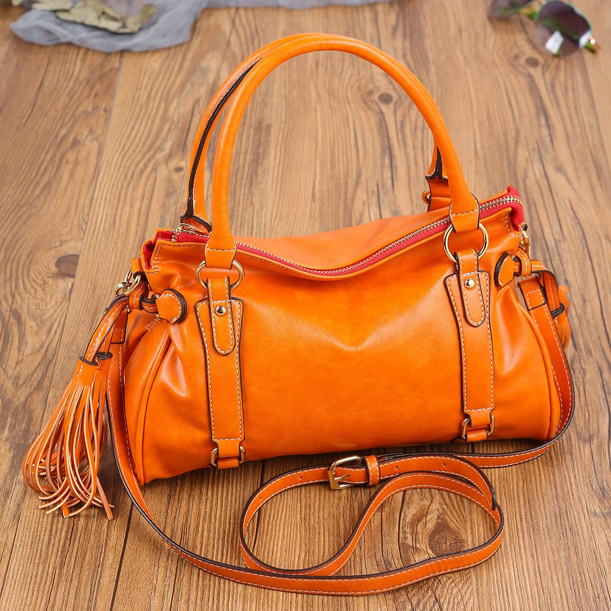 Damen-Tasche Aus Weichem Leder-Bella Webshop