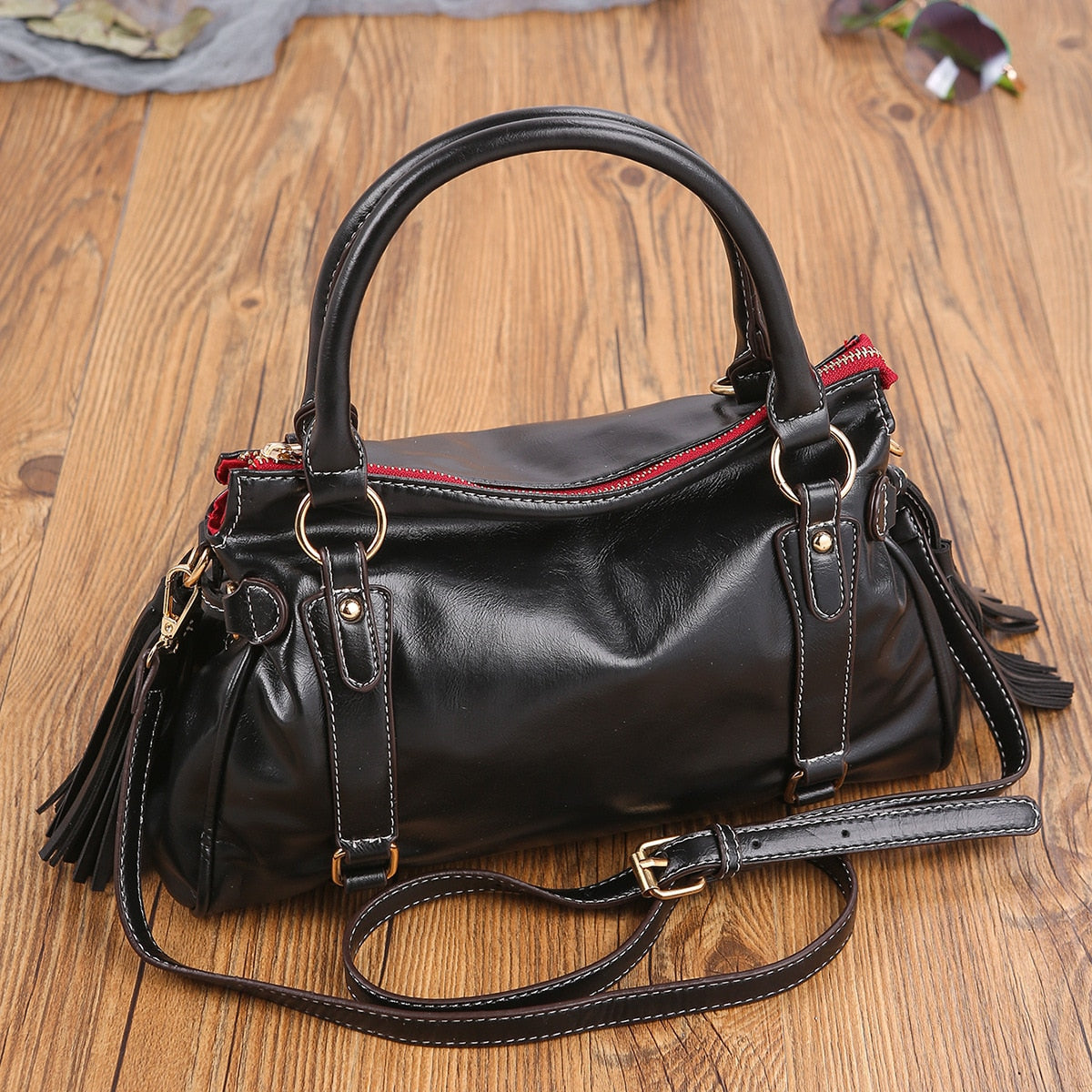 Damen-Tasche Aus Weichem Leder-Bella Webshop
