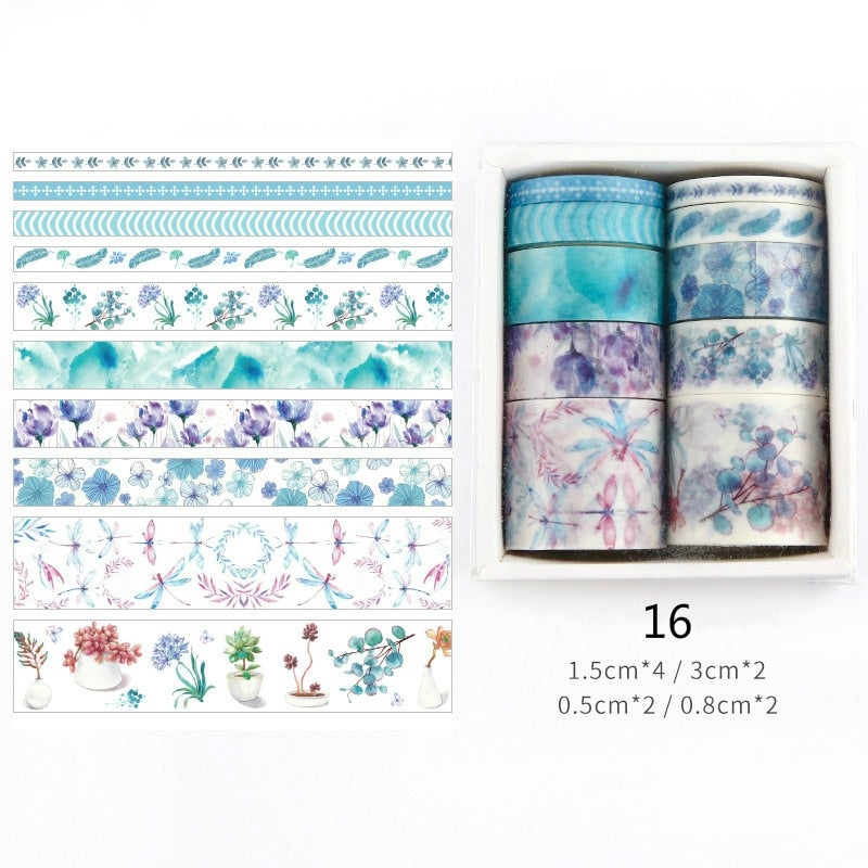 Dekorative Washi Tape Sets-Bella Webshop