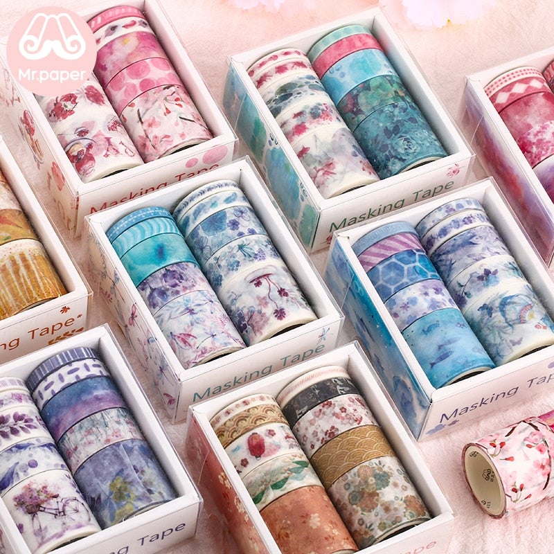 Dekorative Washi Tape Sets-Bella Webshop