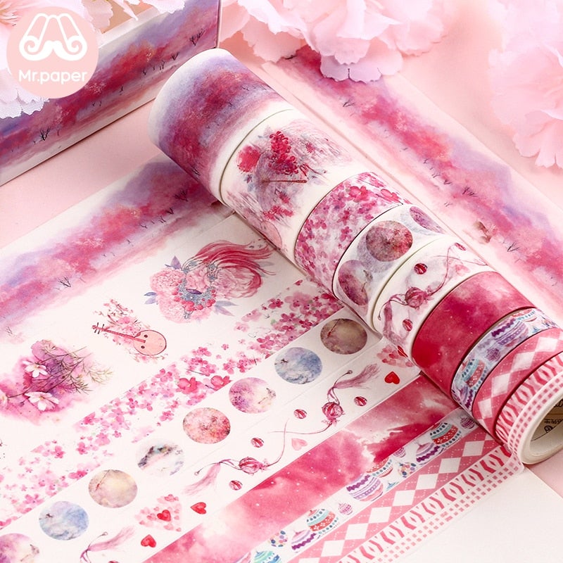 Dekorative Washi Tape Sets-Bella Webshop