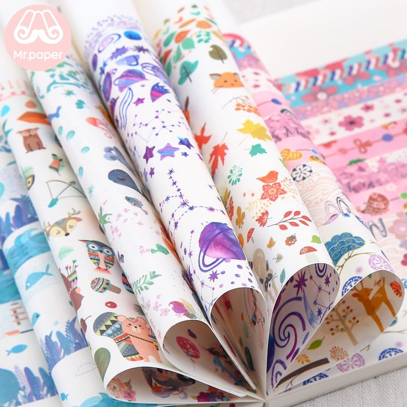 Dekorative Washi Tape Sets-Bella Webshop
