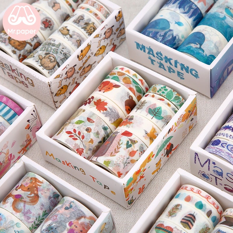 Dekorative Washi Tape Sets-Bella Webshop