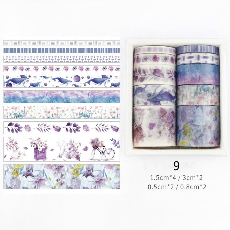 Dekorative Washi Tape Sets-Bella Webshop
