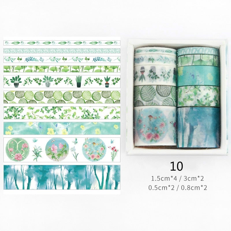 Dekorative Washi Tape Sets-Bella Webshop