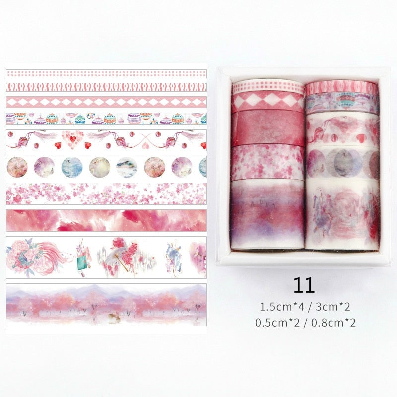Dekorative Washi Tape Sets-Bella Webshop