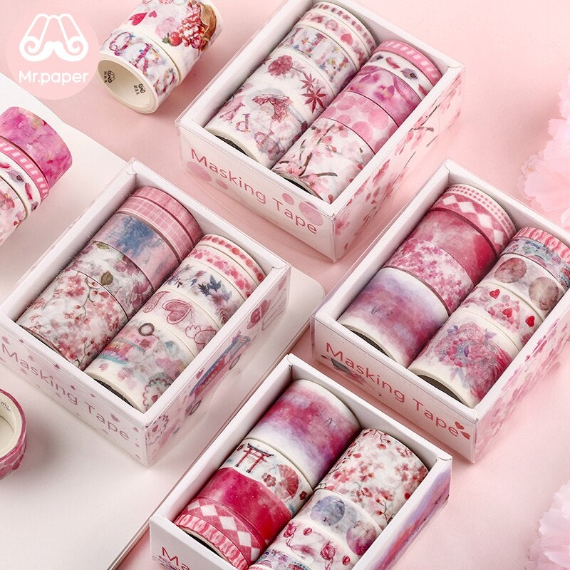 Dekorative Washi Tape Sets-Bella Webshop