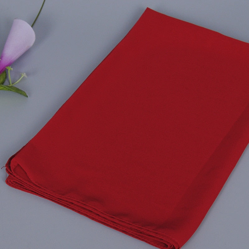 Doppelschleife Chiffon Hijab-Bella Webshop