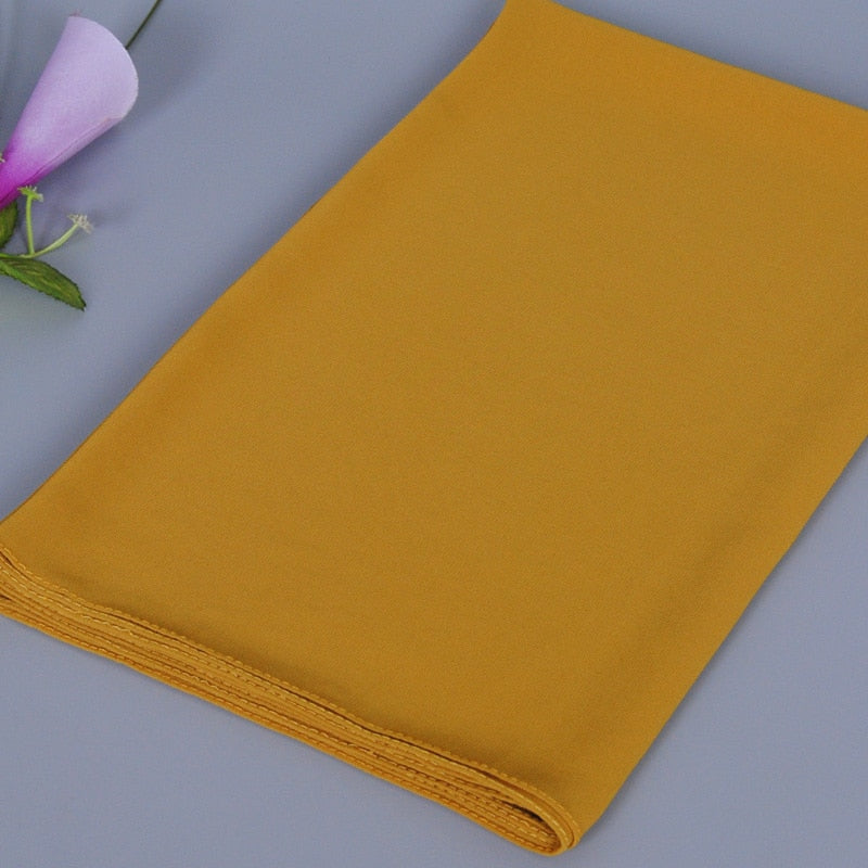 Doppelschleife Chiffon Hijab-Bella Webshop