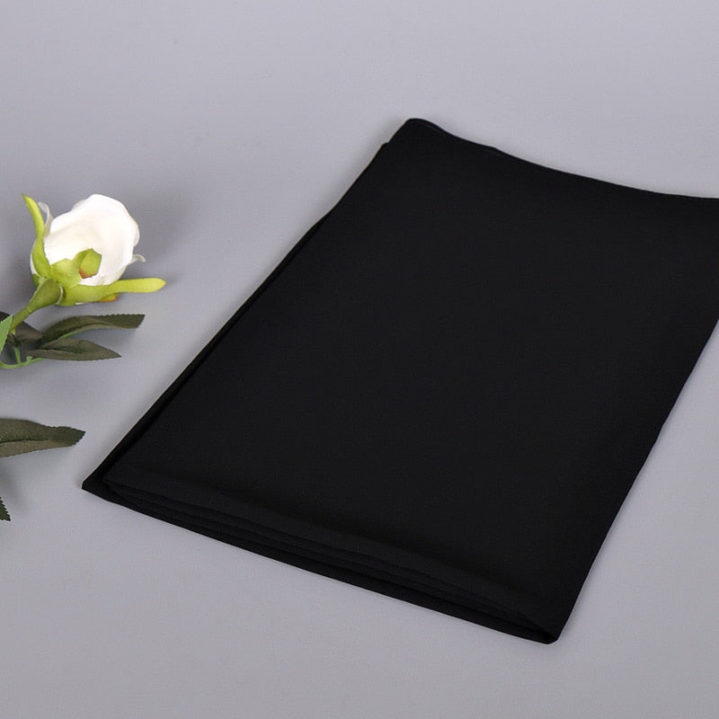 Doppelschleife Chiffon Hijab-Bella Webshop