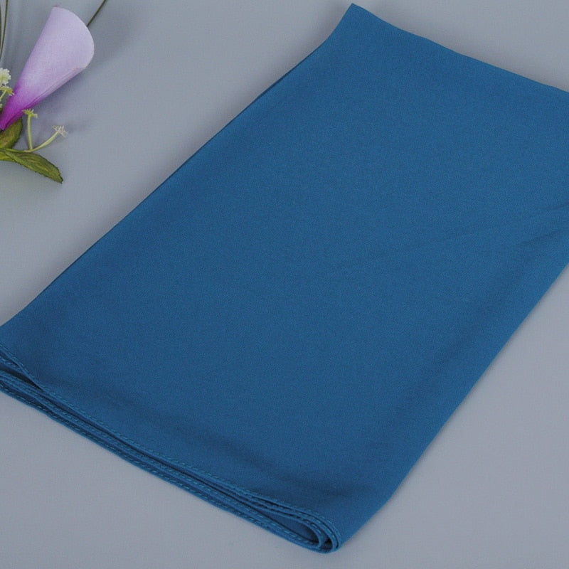 Doppelschleife Chiffon Hijab-Bella Webshop