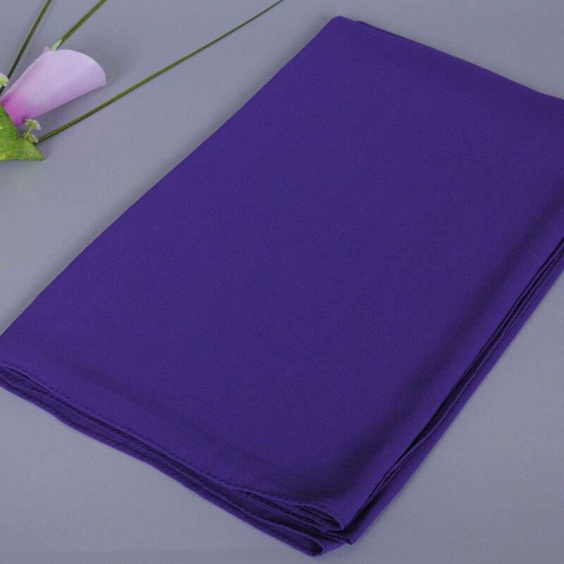 Doppelschleife Chiffon Hijab-Bella Webshop