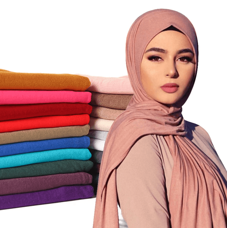Doppelschleife Chiffon Hijab-Bella Webshop