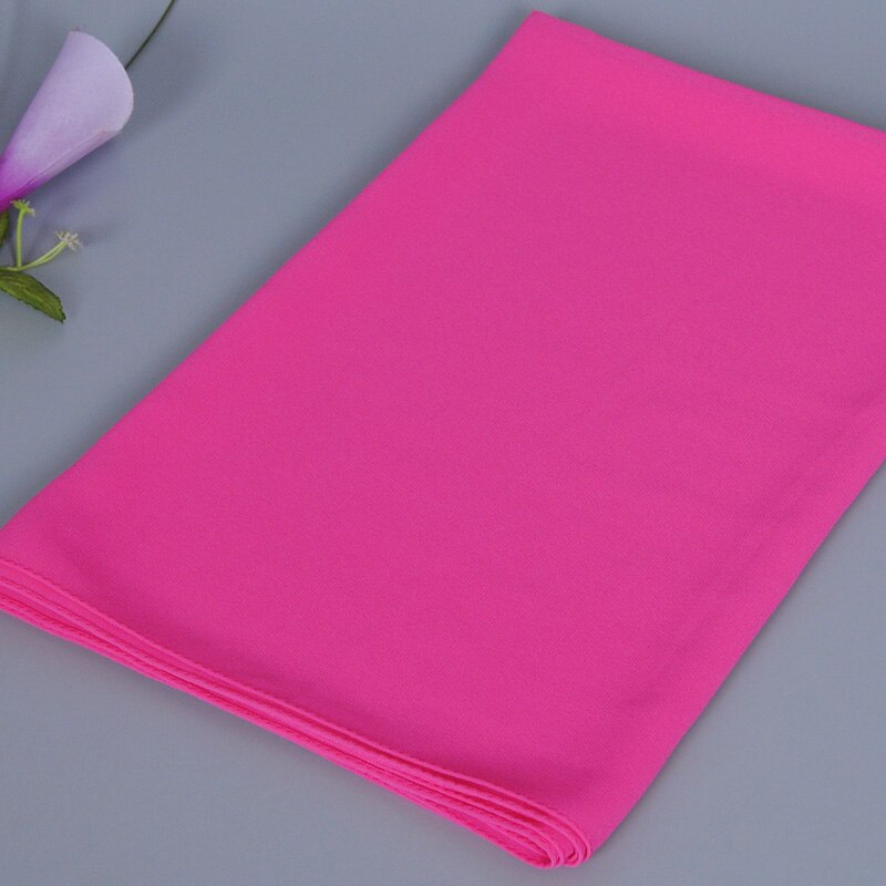 Doppelschleife Chiffon Hijab-Bella Webshop
